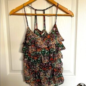 Ruffle tank top